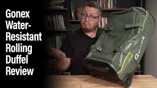 Rolling Duffel Bag by Gonex 50L and 70L review Water Resistant