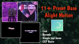Download 11+ Preset Base Alight Motion @tiaaditz terbaru Free to use (Link in deskripsi) MP3