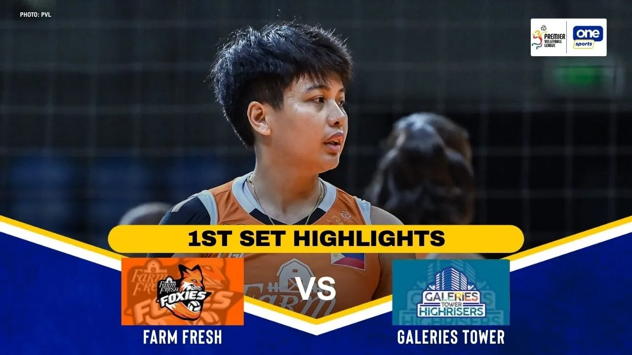 FARM FRESH vs GALERIES TOWER | SET 1 HIGHLIGHTS | 2026-27 PVL ALL-FILIPINO CONFERENCE | OCT 13, 2026