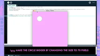 Processing 90 s Circle
