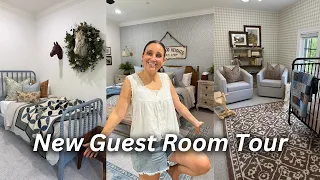 come see our new guest room + nursery | room tour