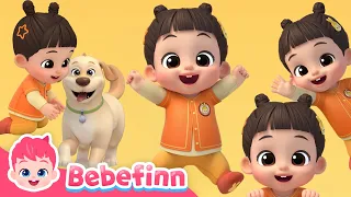 Minjee's Family Song🧡 | Sing Along with Bebefinn & Minjee | Bebefinn Nursery Rhymes