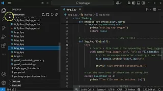 Part 5 Python Keylogger