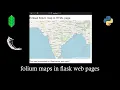 Render folium maps in python flask server