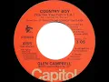 1975 HITS ARCHIVE: Country Boy (You Got Your Feet In L.A.) - Glen Campbell (stereo 45--#1 A/C)
