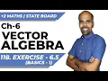 2 Exercise 6 5 - Basics 1 Vector Algebra Class 12 State Board ram maths