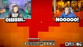 Funniest Speed & Kai HARDCORE Minecraft Moments DAY 6