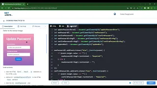 Update Password Coding Practice 19 Forms NxtWave ccbp 4 o