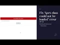 Fix Apex class could not be loaded error when running OmniScript from FlexCard EP-42