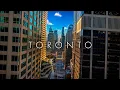 Toronto 4K Drone Downtown Toronto Skyline Aerial Views Canada