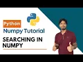 10 Searching in Numpy CloudyML