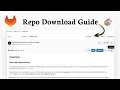 How to download repository from GitLab Project Pull