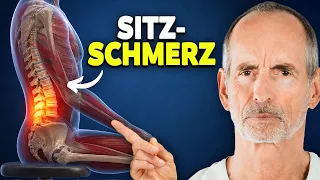 Sitzst du zu viel? Dann brauchst du diese Hüftübung!