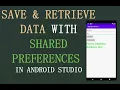 Data With Shared Preferences Android Tutorial - Quick Easy 2020