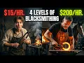 Every Level of a Blacksmith Farrier Career Beginner to Master