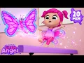 Download Lagu Jill’s Butterfly Gymnastics Song! 🦋 | Little Angel Kids Songs \u0026 Nursery Rhymes
