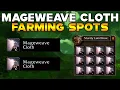 SoD BEST MAGEWEAVE CLOTH FARMING SPOTS - World of Warcraft Classic