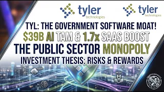 Tyler Technologies TYL The Public Sector Software Monopoly Cloud Living 39B AI TAM