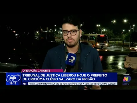 Clésio Salvaro deixa a prisão após decisão do Tribunal de Justiça