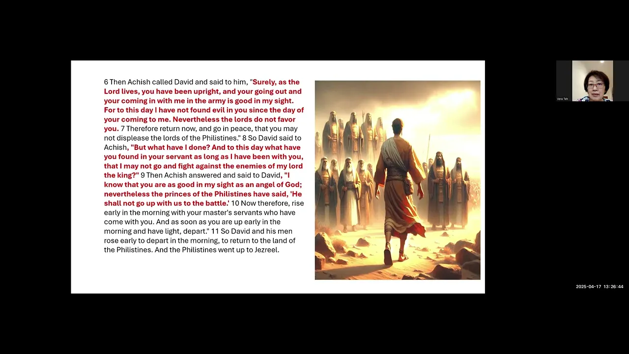 1 SAMUEL  25-31 BY REGGIE LEE