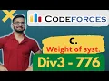 C Weight of the System of Nested Segments Level C Codeforces Round 776 Division 3