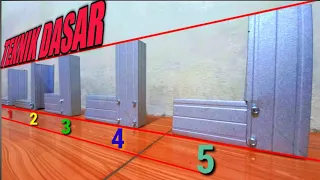 Thumbnail Sambungan baja ringan (L) PALING MUDAH & KUAT