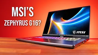 A Zephyrus G16 Competitor MSI Stealth 16 2026 Review