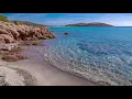 Soft Waves of a Corsican Plage de Villata Beach - Very Relaxing Sounds of the Sea