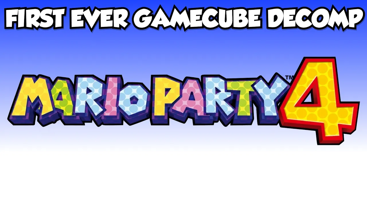 Mario Party 4 becomes the GameCube's FIRST decompilation