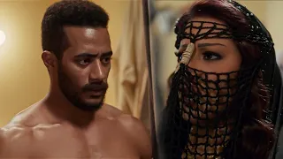 موسى مش واخد علي لبس الأفندية   الجلابيه كلها رحرحه    مسلسل موسى   محمد رمضان دندنها
