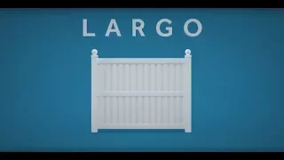 Weatherables Largo Privacy Fence Installation