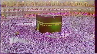 تلاوة من تراويح الحرم المكي من سورتي يس والصافات الشيخ علي جابر 22 9 1407هـ 