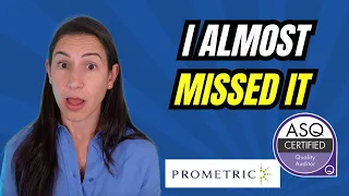 Prometric Remote Exam My ASQ Exam experience