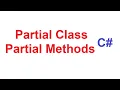 Partial Class and Partial Methods in C with Examples Partial Class and Partial Methods in CSharp