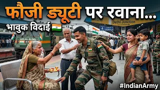 फौजी ड्यूटी पर चले तब मां की भावुक विदाई😥 ||मां😥|| Video song #Army #Indian army #deshbhakti