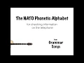 Nato Phonetic Alphabet Song