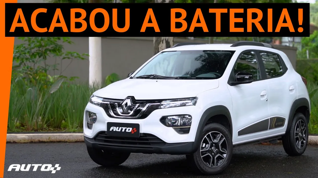 Rodei com o Renault Kwid E-Tech ATÉ A BATERIA ACABAR. Quantos km ele fez?
