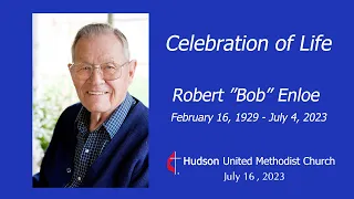 Bob Enloe s Funeral 07-16-2023 Hudson UMC
