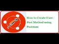 API Testing Using Postman Part 8 POST Method in Postman