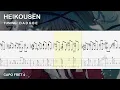 Download Lagu Kuzu no Honkai ED - Heikosen - Guitar Tab