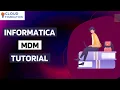 Informatica MDM Tutorial Informatica MDM Training Informatica MDM course Cloudfoundation