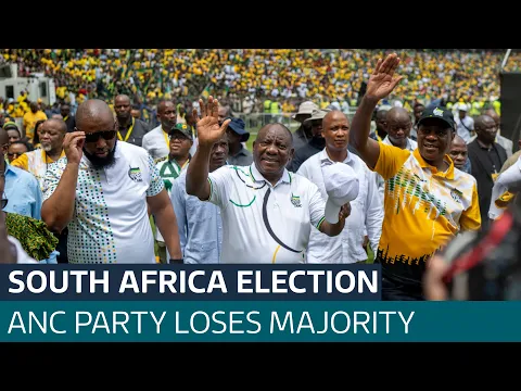 Download MP3 South Africa election: ANC loses its 30-year majority in landmark vote | ITV News