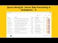 jQuery Bootgrid - Server Side Processing in Codeigniter