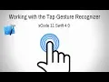 How to use the Tap Gesture Recognizer in xcode