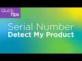 Serial Number Detect My Product Lenovo Support Quick Tips