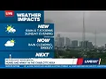 Humid and windy in the Charlotte area