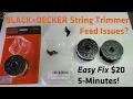 Black Decker String Trimmer Repair