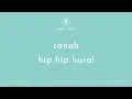 sanah - hip hip hura! (Karaoke/Instrumental)