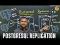 What is the replication process in Postgres PostgreSQL Database Learnomate Technologies