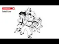 Drawing Coloring Fang Ying Yaya Gopal and Boboiboy Reborn